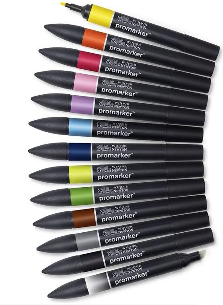 Coffret ProMarker idéal pour le dessin manga et l'illustration de mode 13 pcs