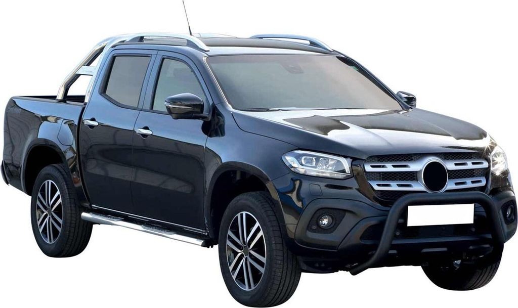 Frontbügel Frontschutzbügel für Mercedes X Klasse 2017-2020 ø76mm Stahl Schwarz