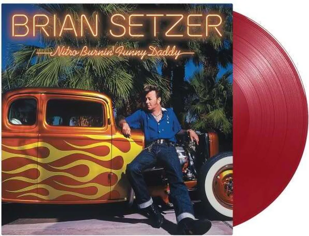 Vinyle Brian Setzer Nitro Burnin' Funny Daddy 180g Édition Limitée Rouge