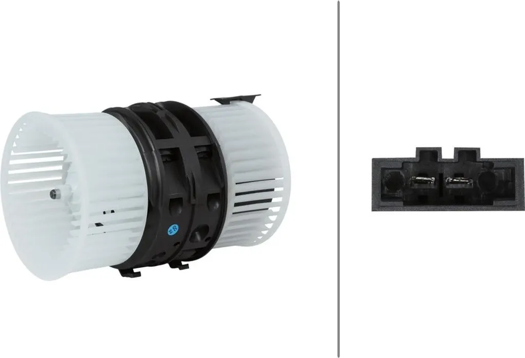 Ventilateur chauffage Renault Mégane 12V - Pièce de remplacement HELLA