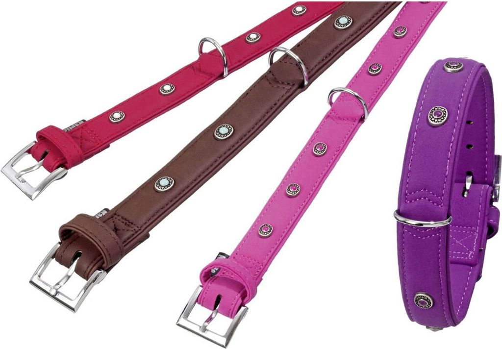 Karlie Art Buffalo Deco Halsband - Rot - 60cm / 30mm