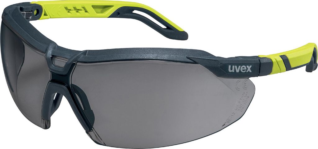Uvex 9183281, Schutzbrille, Anthrazit, Limette, Produktbild 