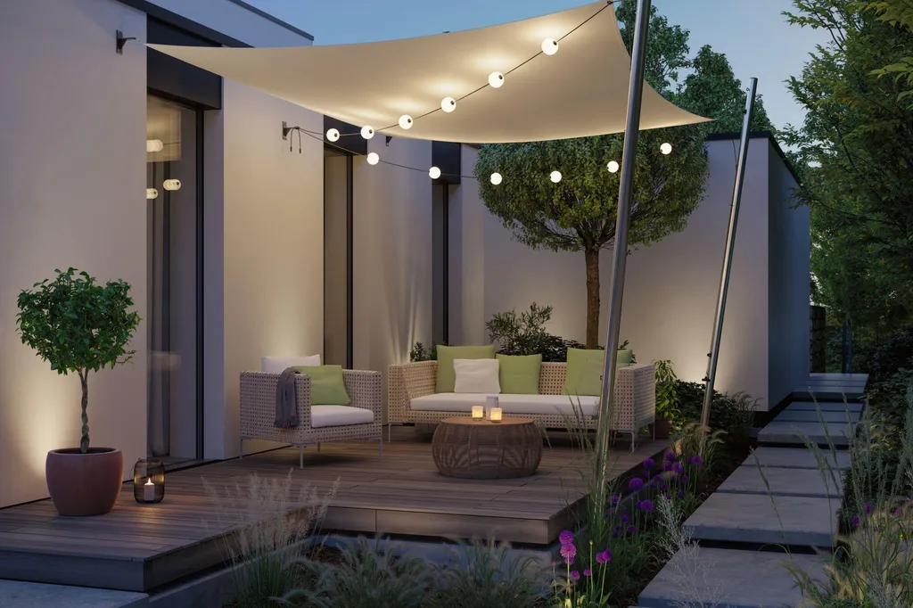 Paulmann Plug & Shine Naima Chaîne d'éclairage LED Set d'extension IP44 - 8
