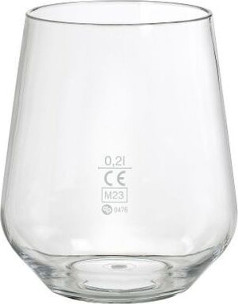 6 Elegance Gläser Mehrweg 0,3 l Transparent, 30 cl, Wasserglas, Mehrweggläser
