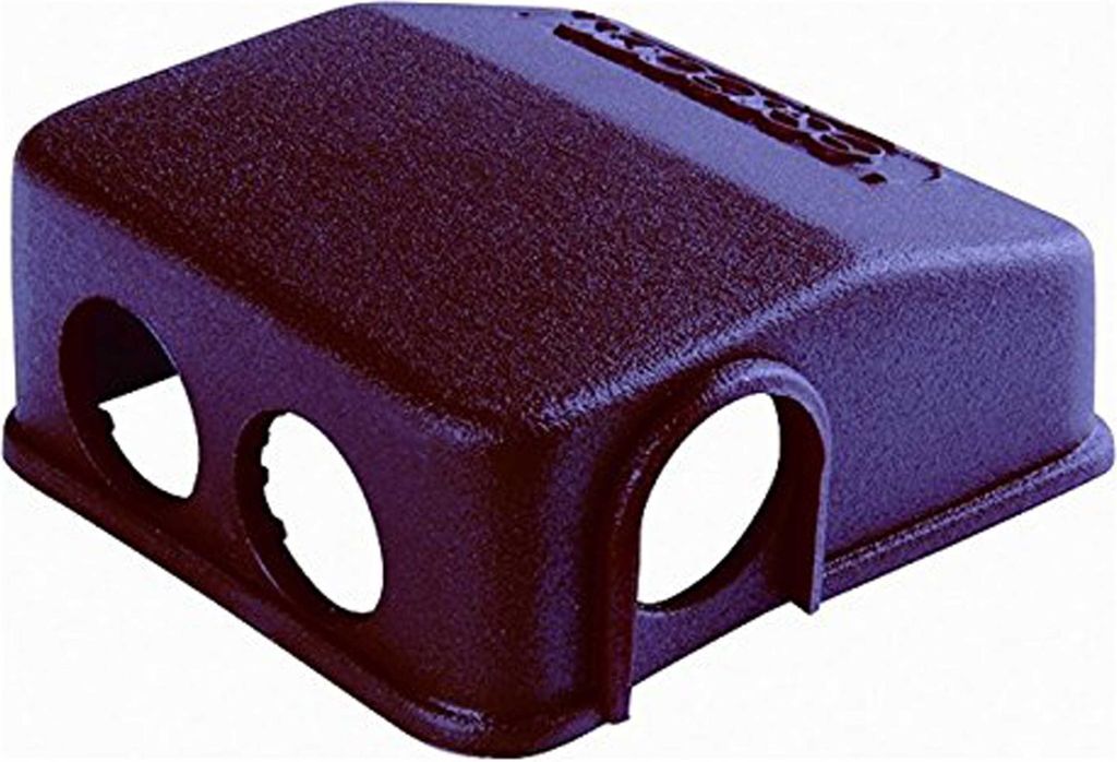HERTH+BUSS Abdeckung für Batterieklemme, Abgang links, rechts, vorne Farbe: rot Querschnitt: 10 - 70mm² für Kabel-Ø: 17mm Länge: 57mm Breite: ...
