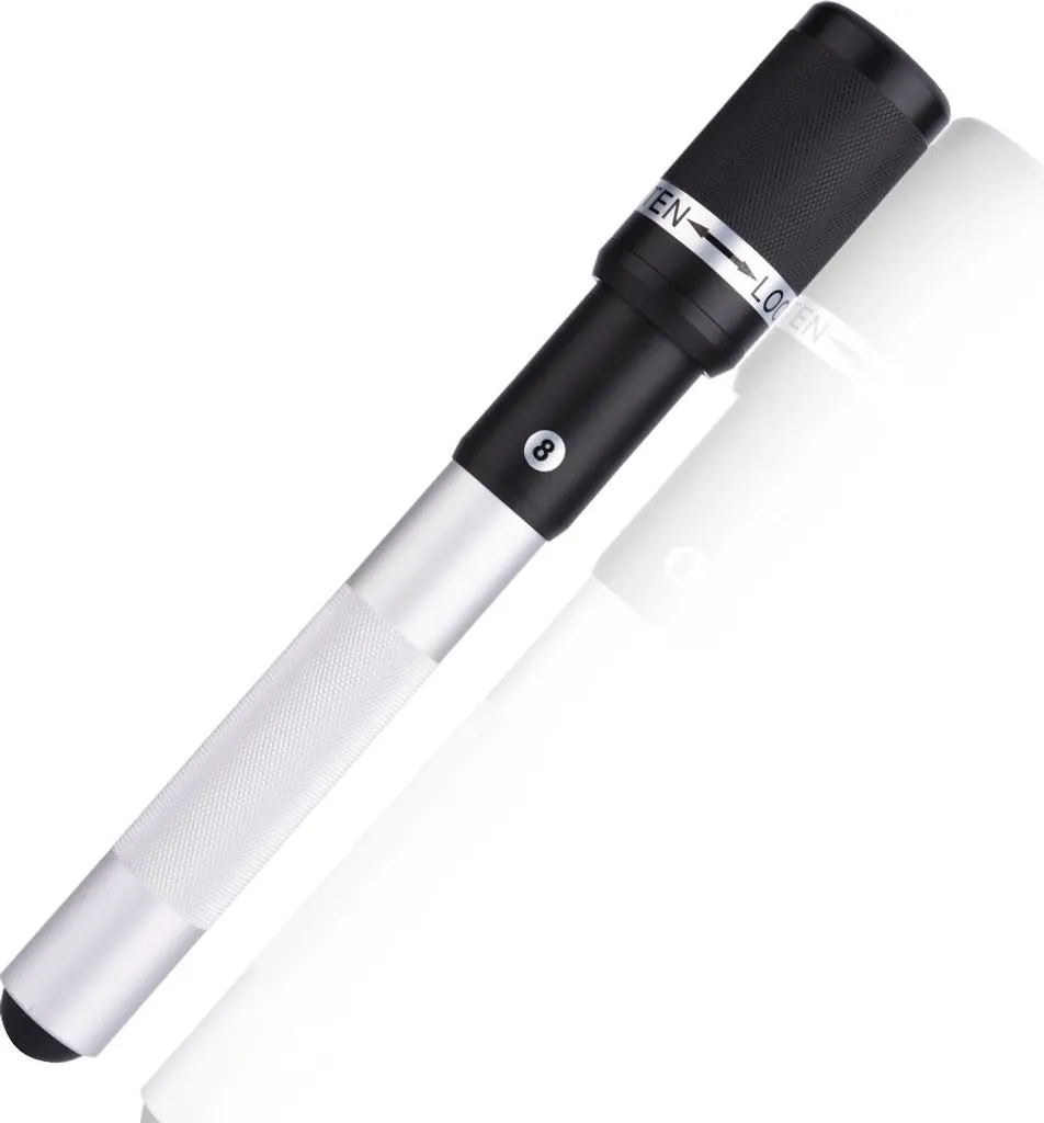 Rallonge télescopique Extreme Extender en alliage d'aluminium argent 32cm