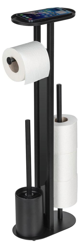 WC-Ständer 4in1 WENKO OREA mit Ablage für das Telefon Produktbild 