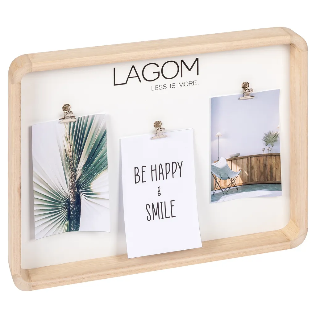 Cadre Photo Multiple avec Clips Urban Nature Walther pour 3 Vues 10x15