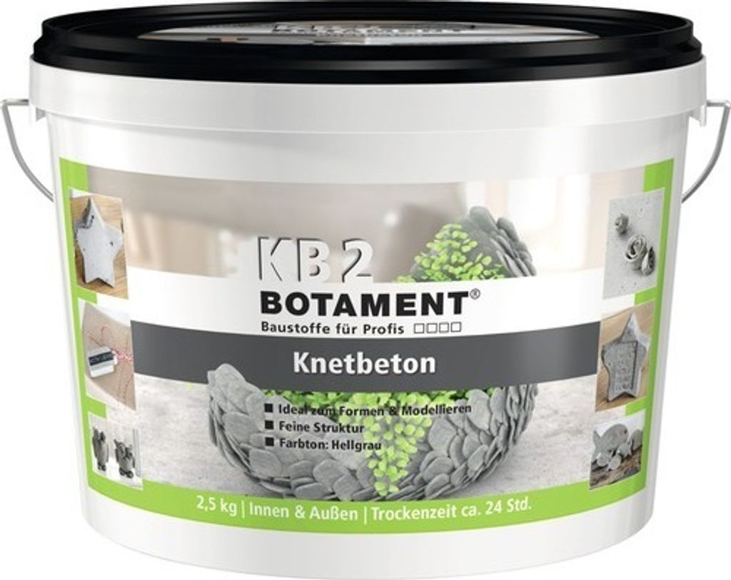 BOTAMENT Knetbeton 2,5 kg Produktbild 