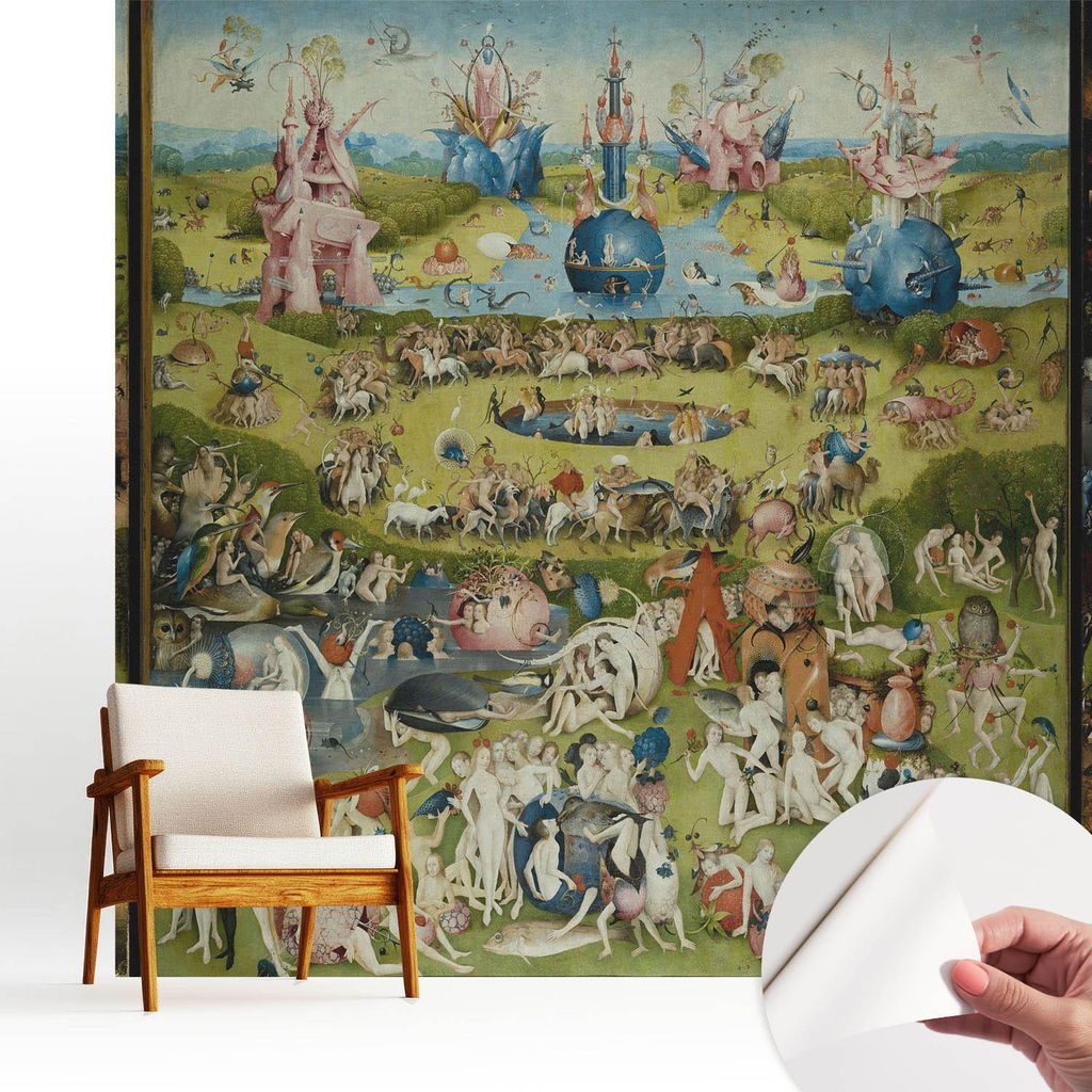 Fototapete selbstklebend - 250x250 cm - Tapete - Wandtapete - Wandbilder - Klebefolie - Dekofolie - Tapete Folie - Wand - Dekoration - Wohnzimmer -...