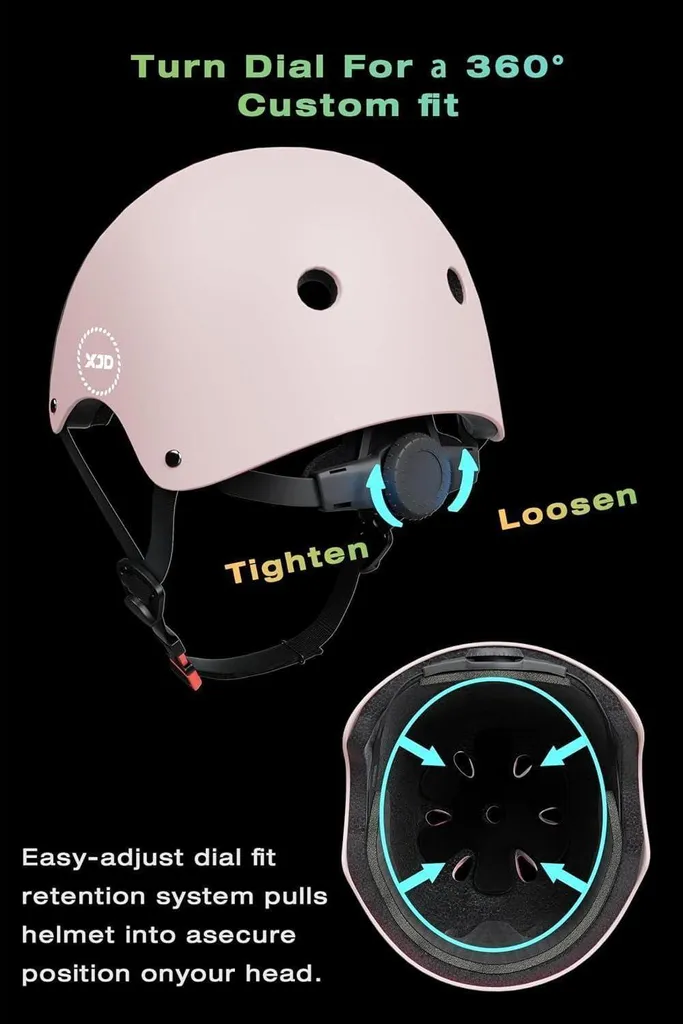 Casque Vélo Ajustable 48-54 cm - Ventilation Optimale Rose et Violet - 5