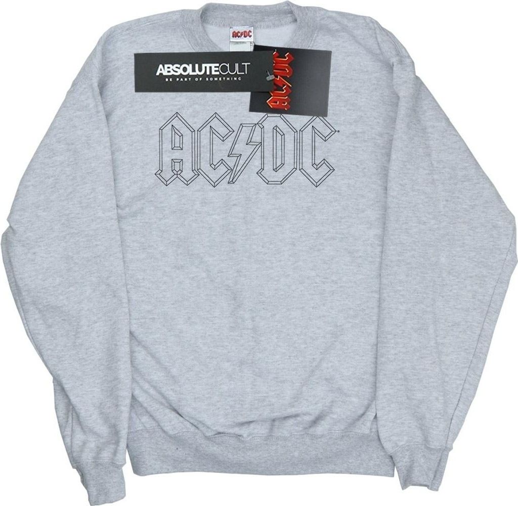 AC/DC - Sweatshirt für Jungen BI3022 (128) (Grau)