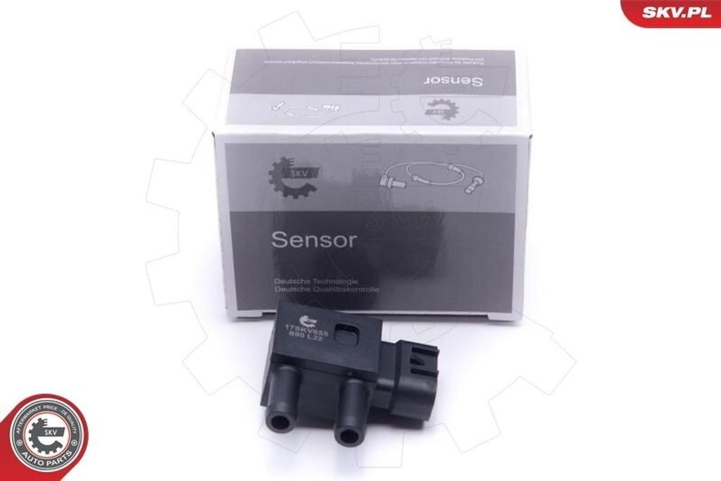 ESEN SKV 17SKV655 Abgasdruck Differenzdrucksensor für OPEL Movano B Kastenwagen (X62) Movano B Pritsche / Fahrgestell (X62) für RENAULT für HYUNDAI
