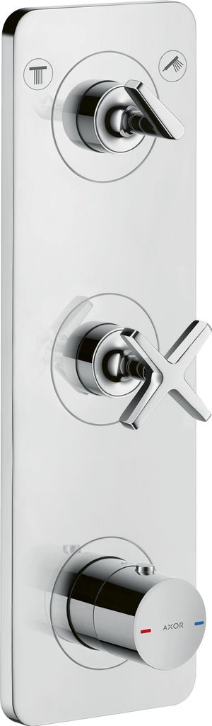 hansgrohe Thermostatmodul E AXOR CITTERIO DN 20, Unterputz 38 x 12 chrom
