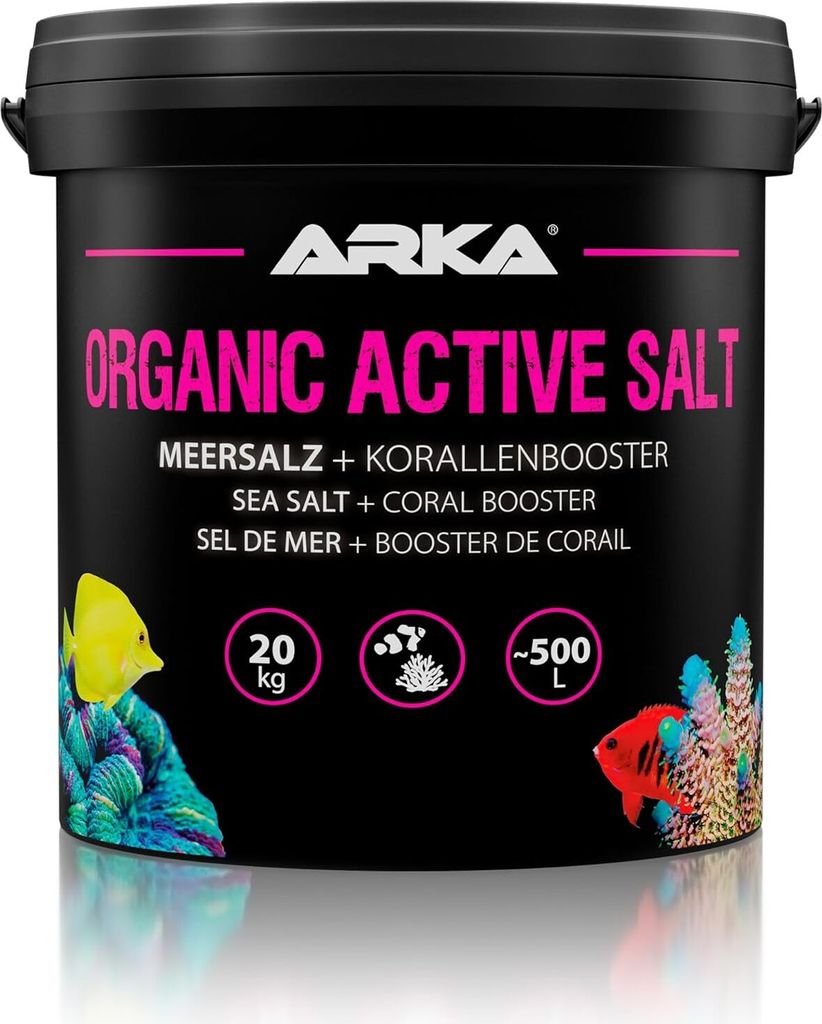 Microbe-Lift Organic Active Salt Meersalz mit perfekten Bestandteilen 20 kg