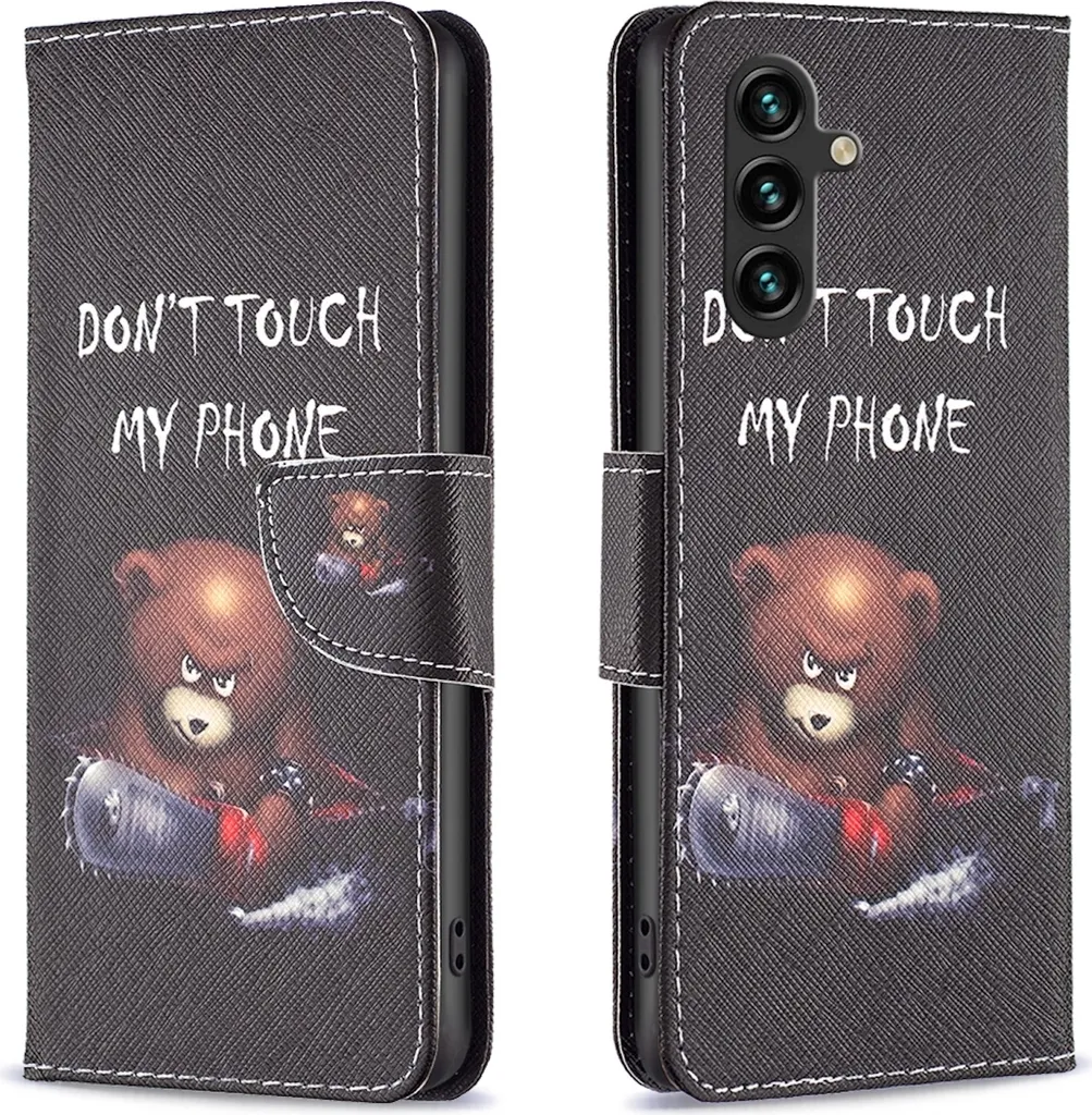Cover Portafoglio Samsung A15 in Eco-Pelle - Design Slim Motif 6