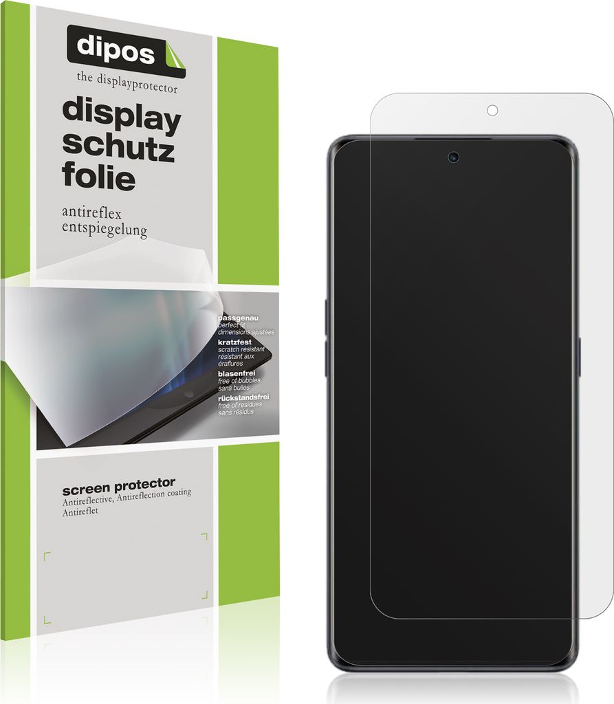 2x Schutzfolie für Oppo Reno8 T 5G matt Displayschutzfolie Folie Display Schutz dipos
