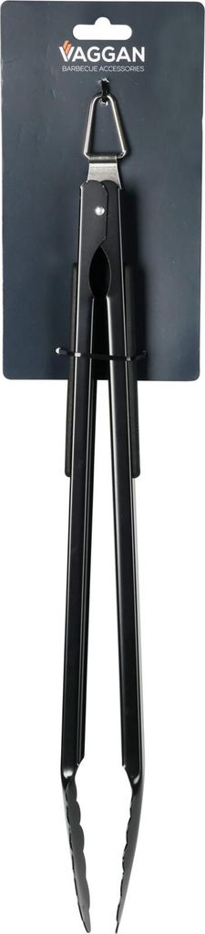 Vaggan Grillzange, Metall/Silikon, 51 cm, Schwarz