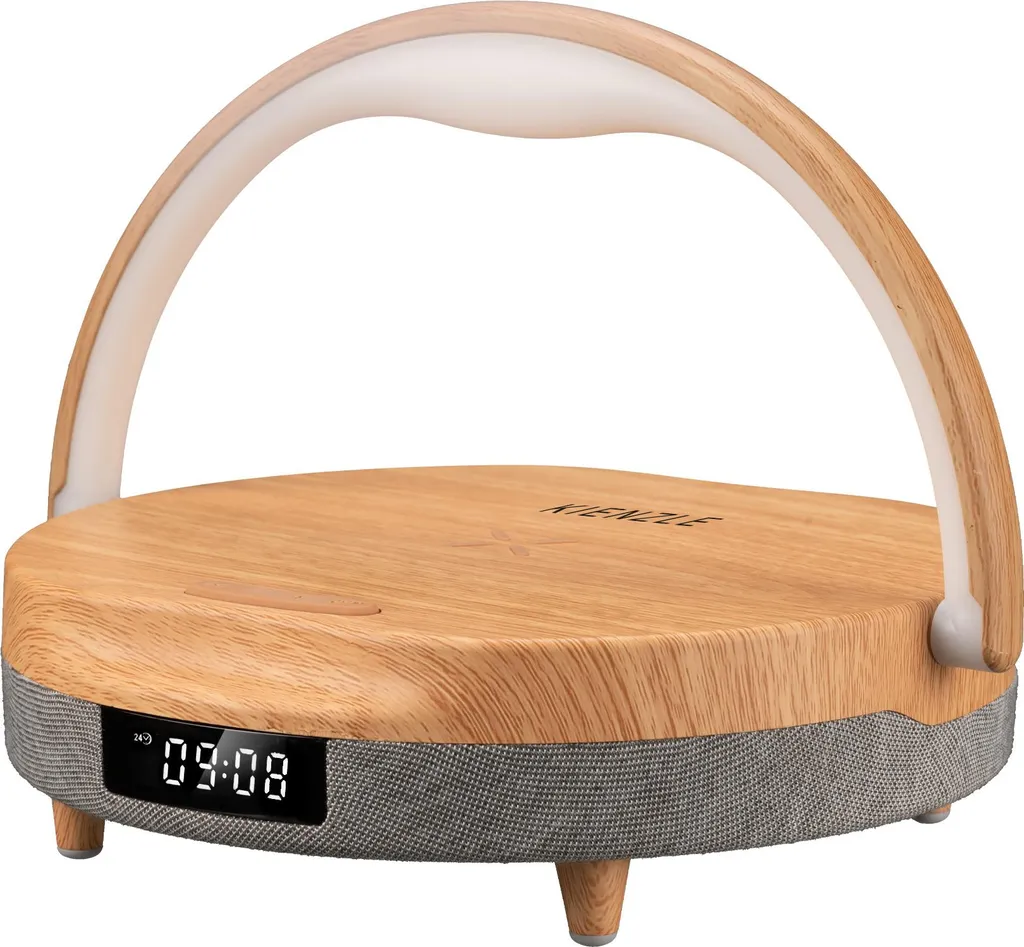Réveil Bluetooth avec Chargeur Induction pour Table de Nuit Connectée - 4