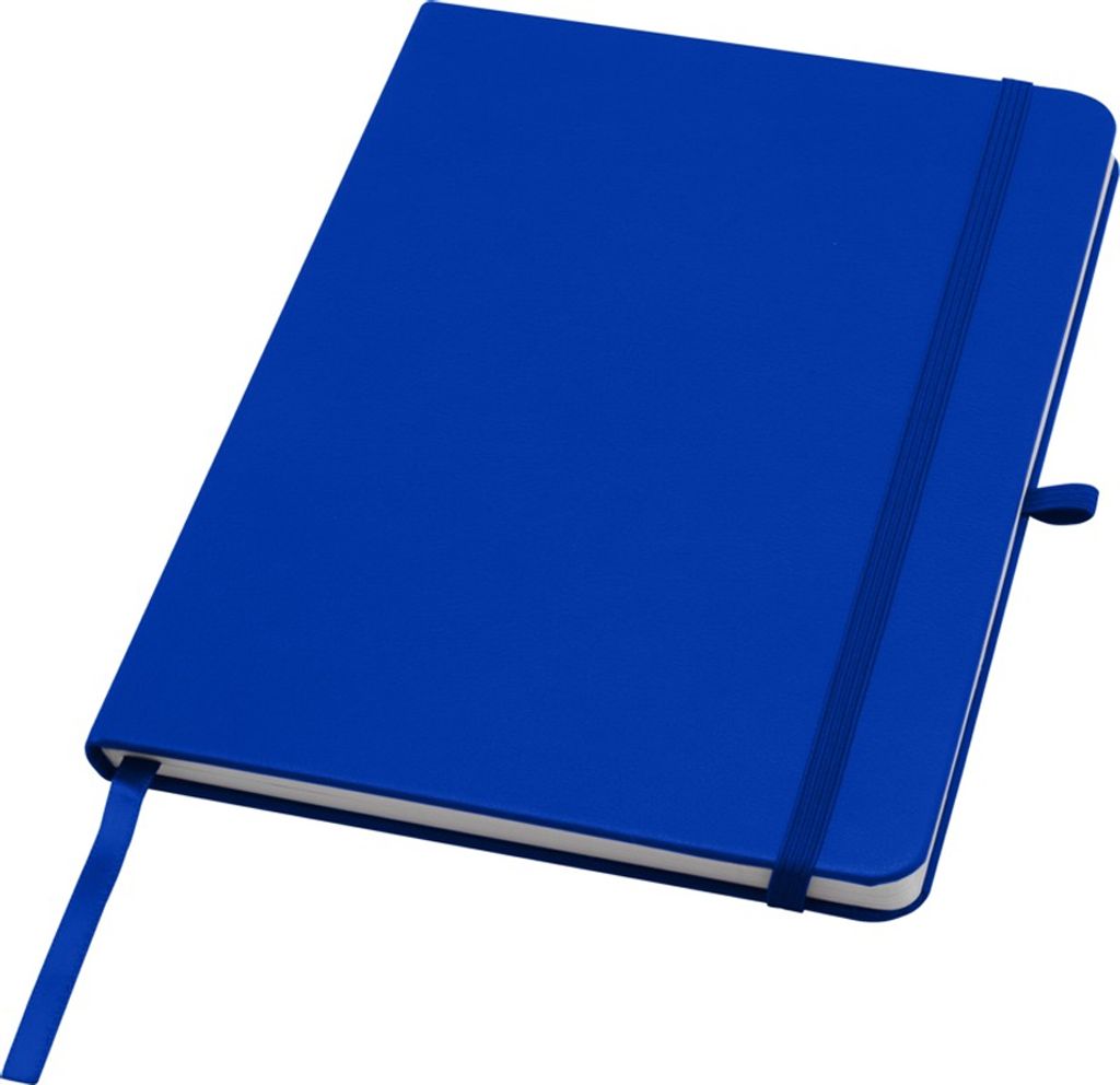 Notizbuch "Teak", Fester Einband, recyceltes Material, A5 PF4617 (Einheitsgröße) (Königsblau)