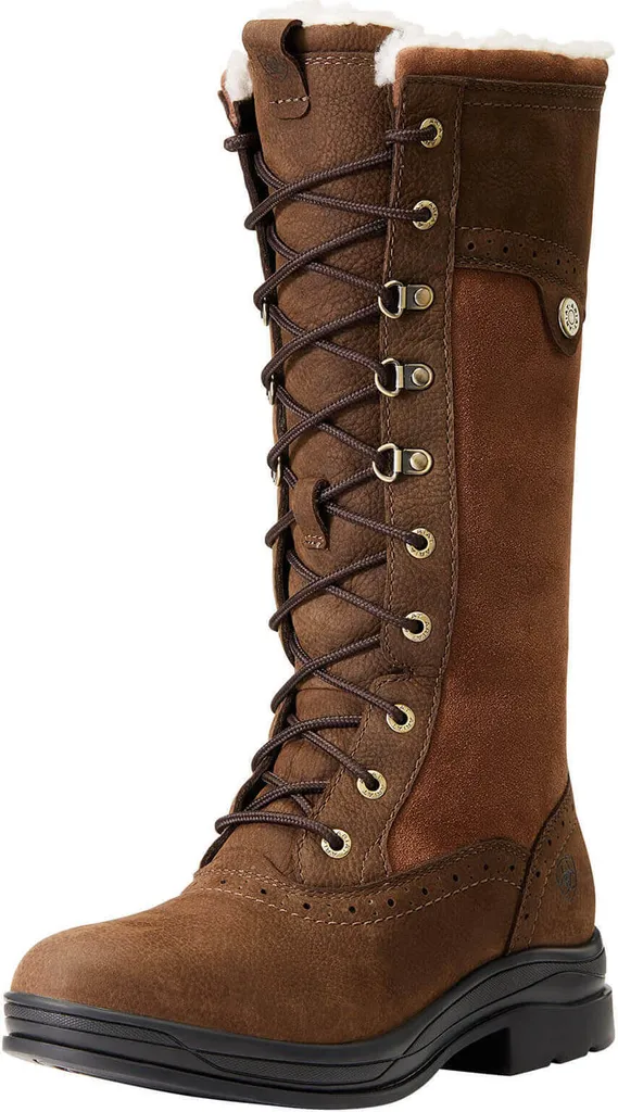 Bottes Wythburn II Ariat Imperméables avec Doublure Chaude - Java 38,5