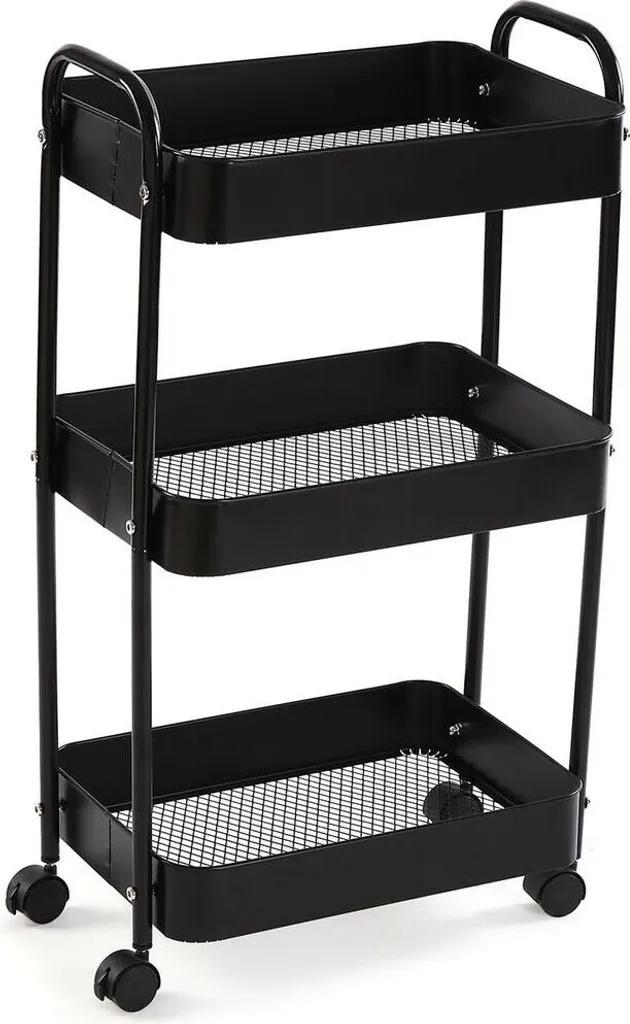 Étagère salle de bain gain de place Versa Black pour optimiser vos rangements