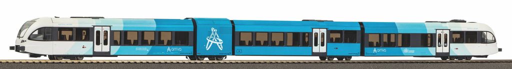 Piko Dieseltriebwg. GTW 2/8 Arriva VI + DSS 8pol. 59136