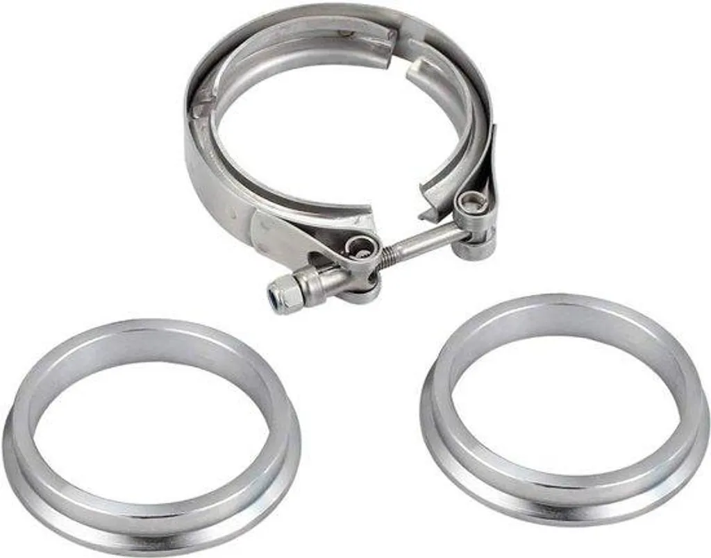 Éliminez les Fuites d'Échappement Turbo - Kit V-Band 2,5 Pouces Inox