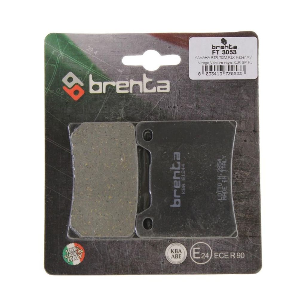 Plaquettes de frein Brenta 3053 organiques avant pour Image du produit 