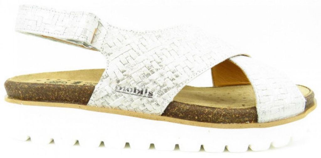 Mephisto Tally white 17430 Sandale Silber in Gr. 39 Produktbild 