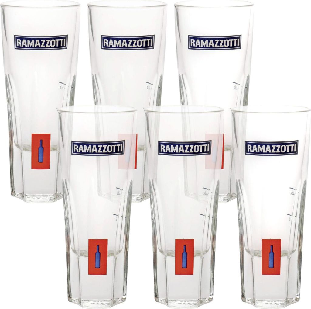 Ramazzotti Original Gläser (6 Stck.) Produktbild 