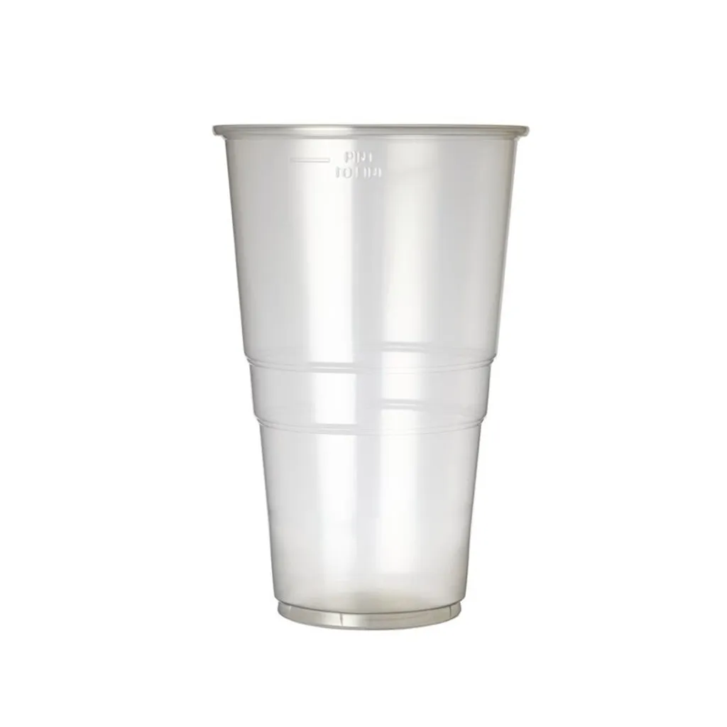 Verres 57cl eGreen haute transparence avec trait de dose (1000 unités)