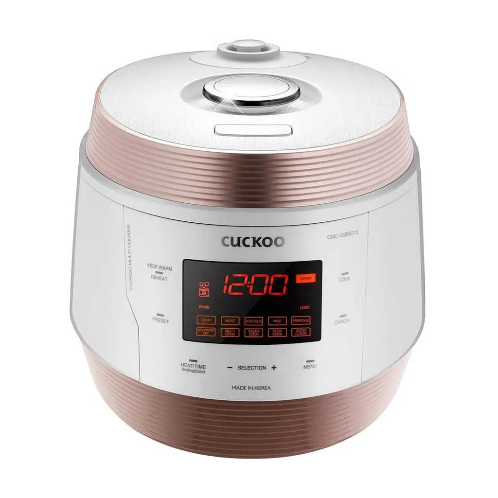 Cuckoo Multicuiseur 5L : Finis les Plats Brûlés avec la Pression 8-en-1