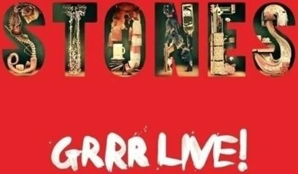 Album Live Grrr Live Rolling Stones Édition Spéciale 2 CD et Blu-ray HD