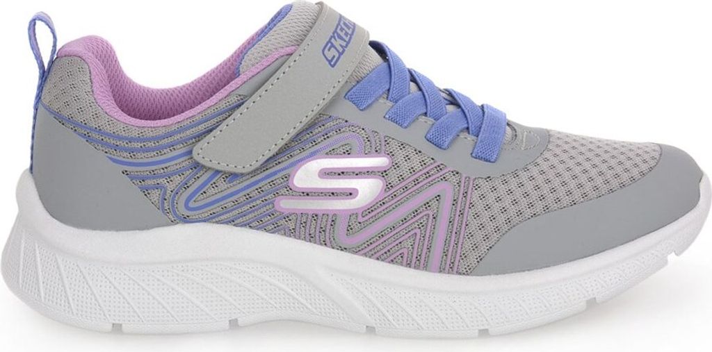 Skechers Microspec Plus Swirl Sweet Grey Synthetic/Multi Trim Größe EU 33
