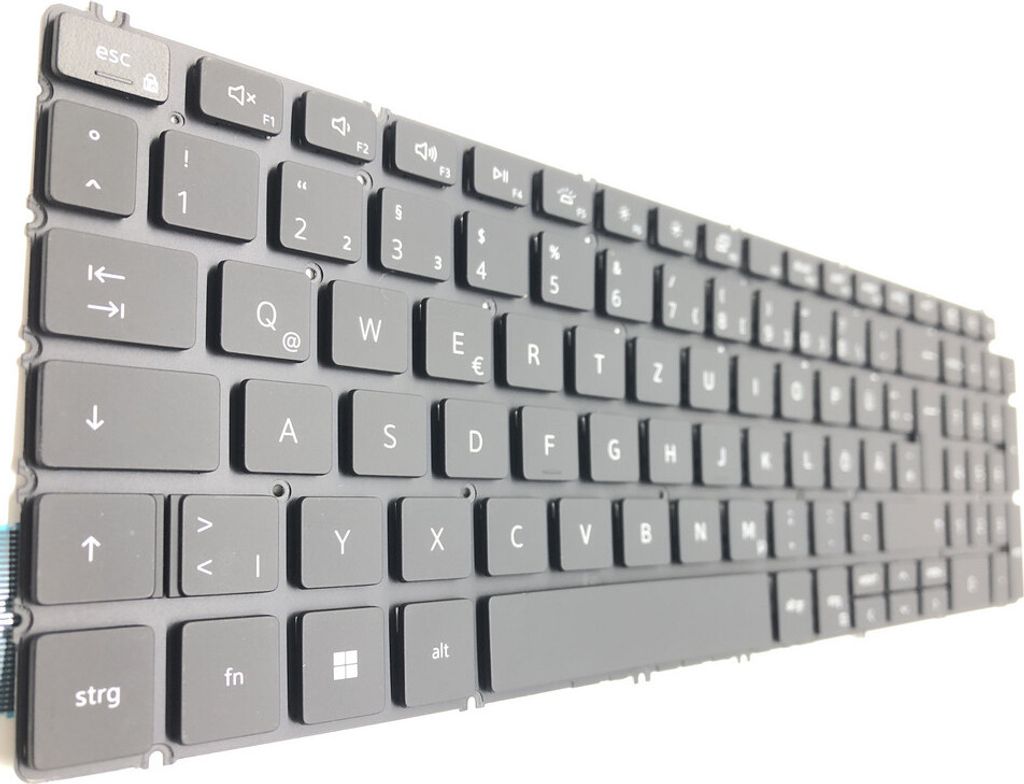 DEUTSCHE - Schwarz Tastatur Keyboard kompatibel für Dell Latitude 15 3510-GMTV9