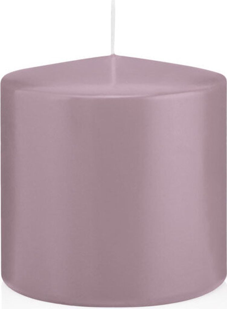 Stumpenkerzen Mauve Lila 100 x Ø 98 mm, 6 Stück