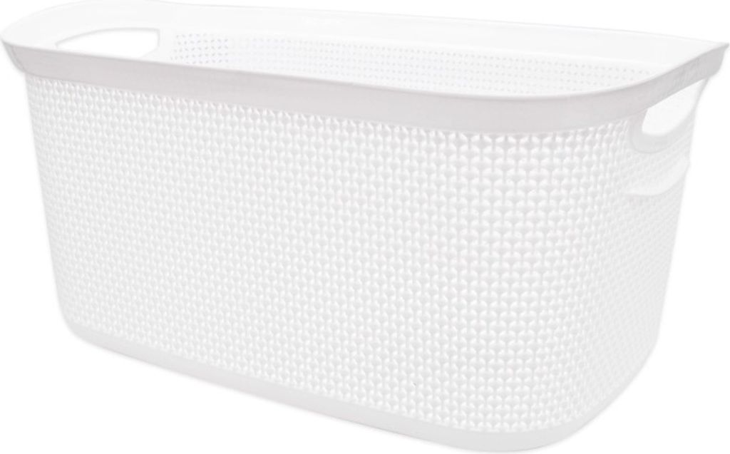 Koš prádelní 50x31,5x23cm 29L PEARL bílá Obrázek produktu 