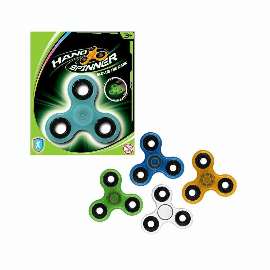 XTREM TOYS Hand Spinner Glow in the Dark - sortiert Produktbild 