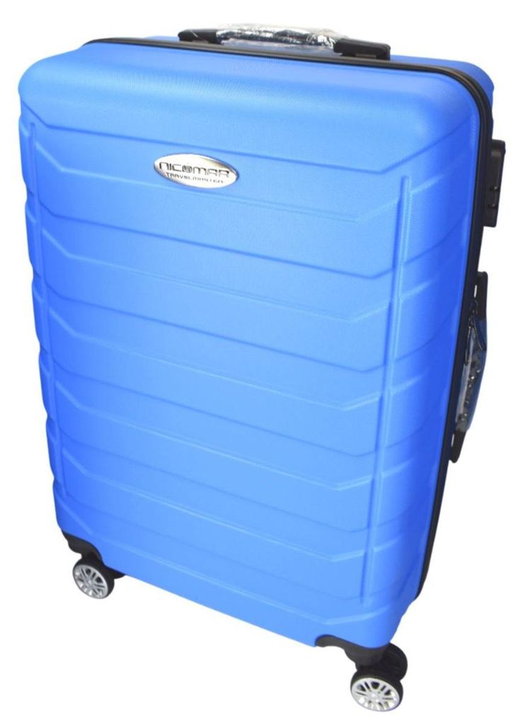 Hartschalenkoffer Kunststoff Reisekoffer Trolley mit Rollen Produktbild 