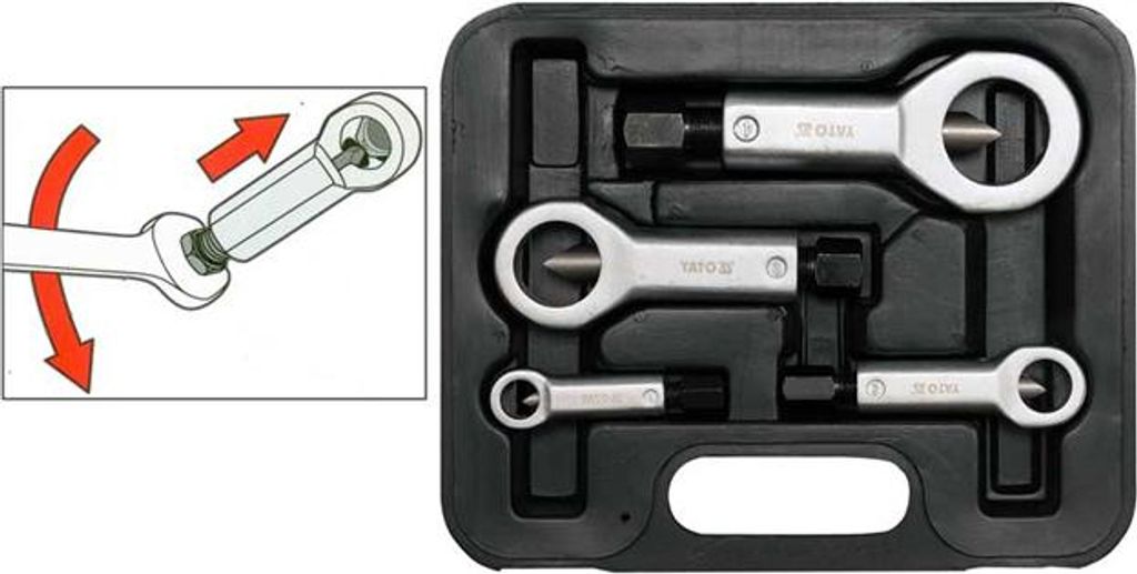 Yato YT-0585, 4 kusů Obrázek produktu 