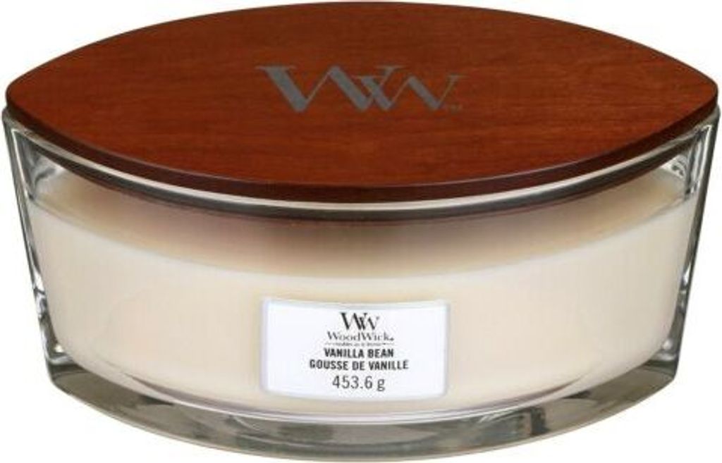 Woodwick Vanilla Bean Duftkerze 453,6 g Produktbild 2