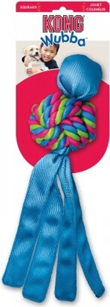 KONG Hundespielzeug Aqua KONG Wubba Weaves L