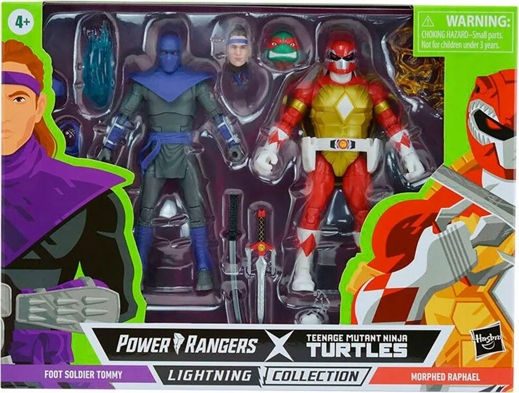 Figurines crossover officielles Hasbro Raphael Tommy sans défaut - 6