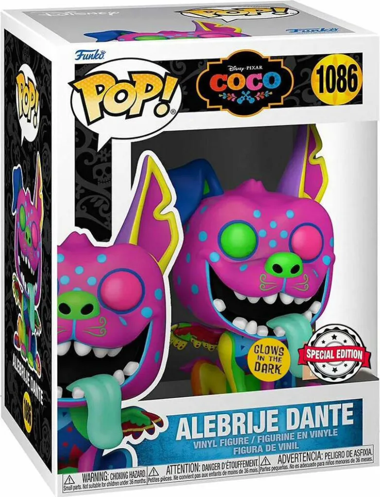 Figurine Pop Disney Coco Dante Alebrije Version Spéciale Collection - 3