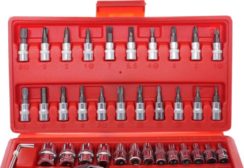 Kit cliquet Kraft&Dele 46 pcs : débloquez facilement vos vis difficiles - 5