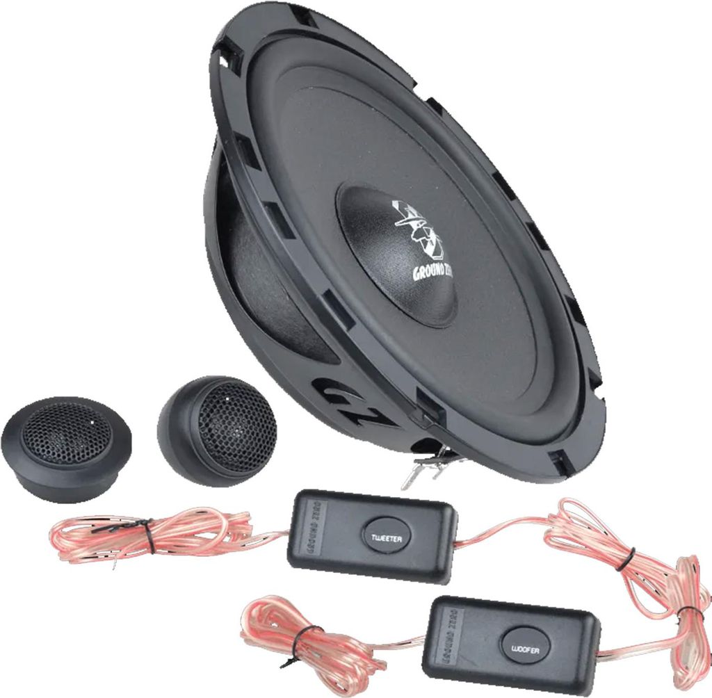 Ground Zero Audio | GZIC 650FX | 16,5cm Lautsprecher System Flach
