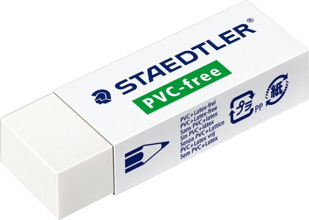 STAEDTLER 525 Radierer Einzelprodukt, Größe: 43 x 19 x 13 Produktbild 