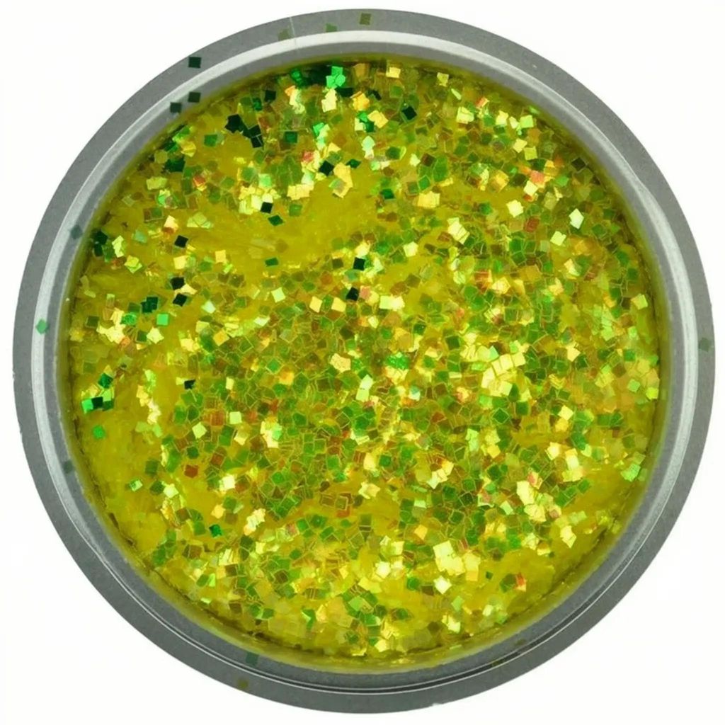 Kryolan Polyester-Glitter Pastellgelb