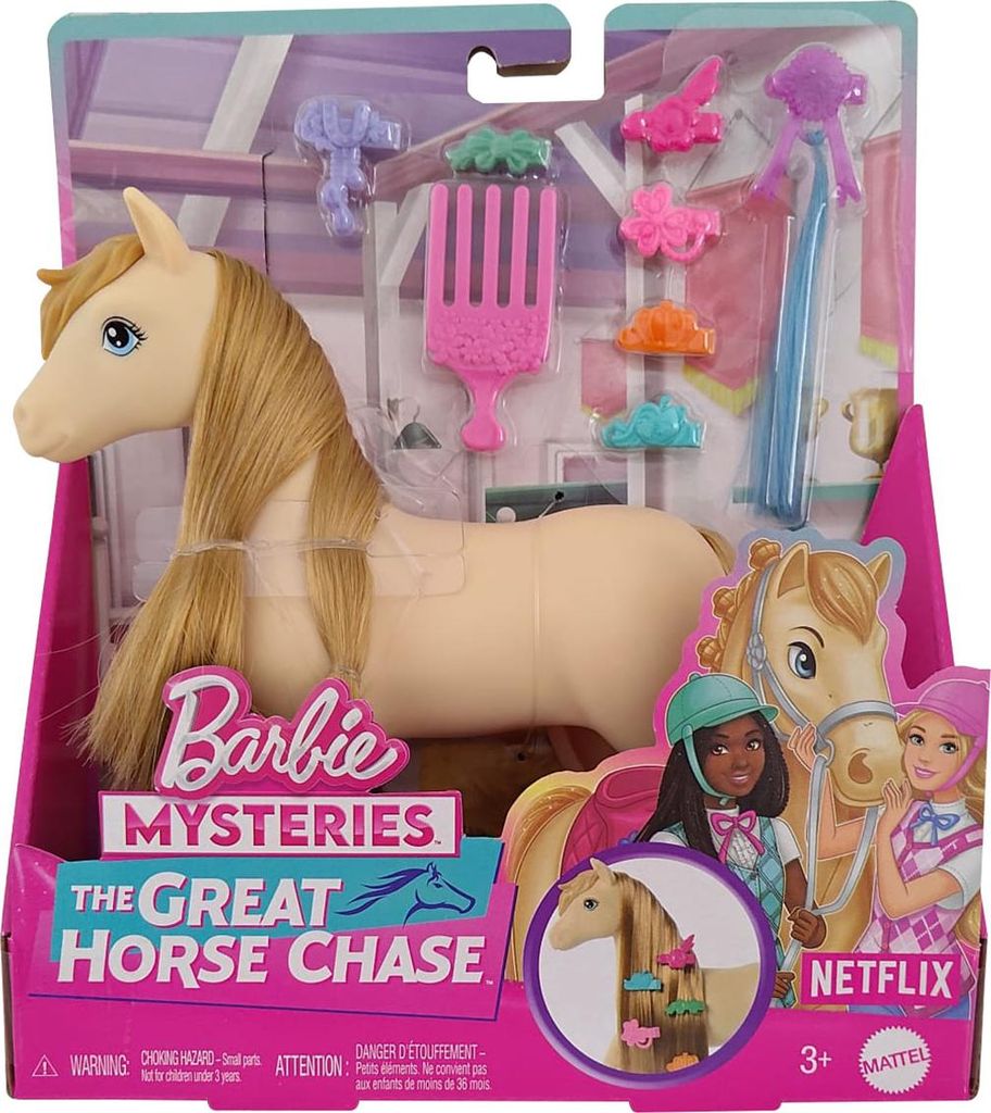 Barbie Mysteries Pferde-Set - The Great Horse Chase - Produktbild 
